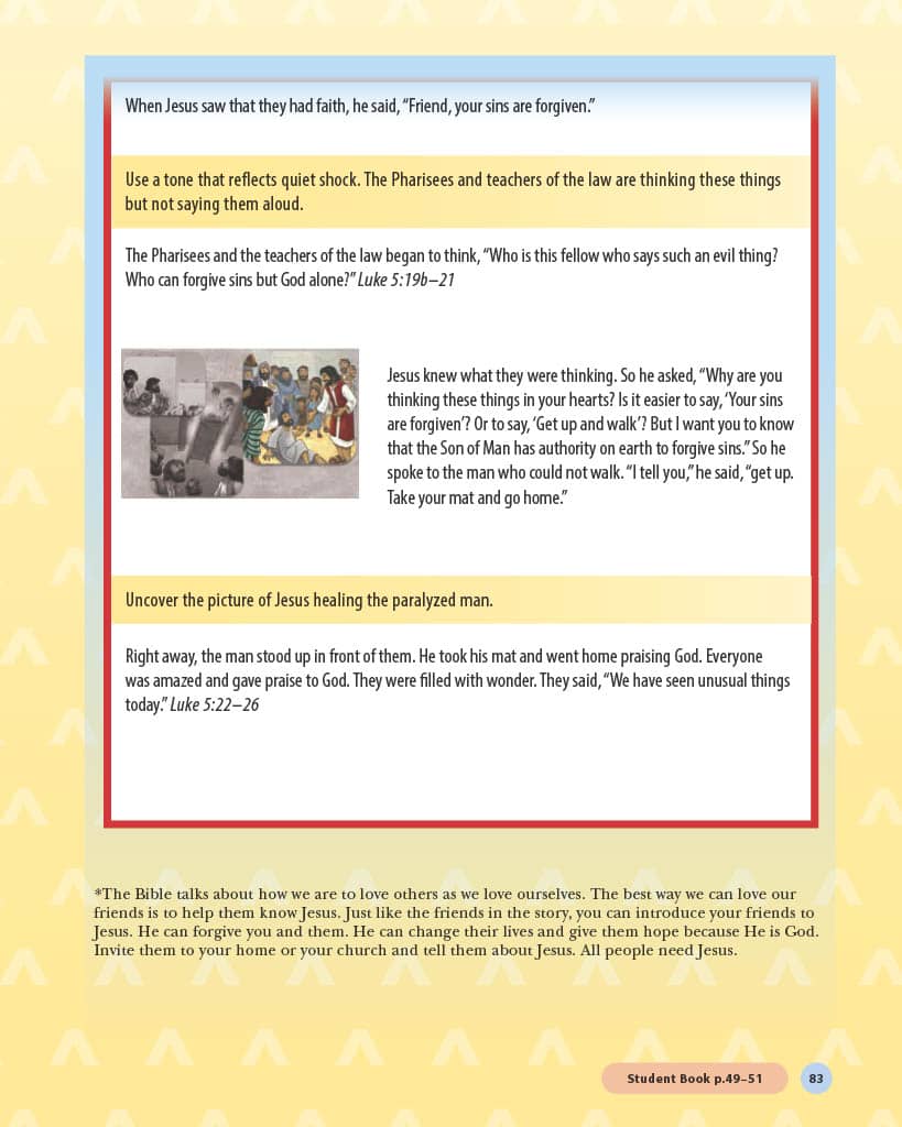 Teacher guide, page 83